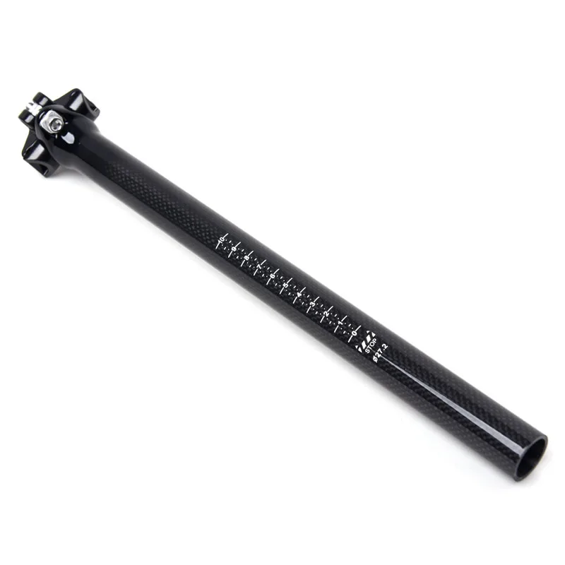 Carbon Fiber Mountain Road Bike Seatpost Bicycle Seat Post Tube 27.2mm