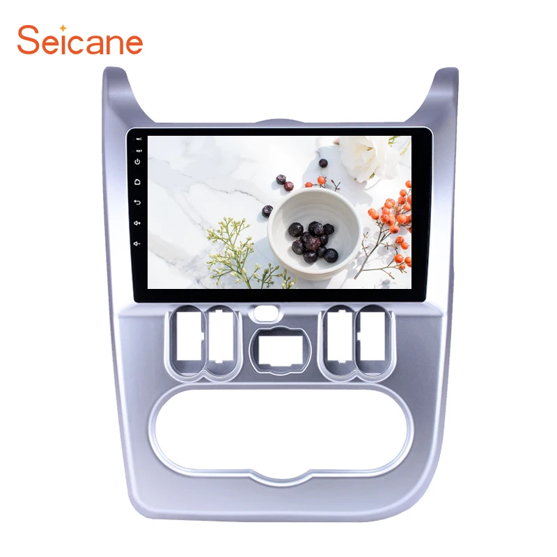 Seicane Автомобильный HD 9 &quotNavi GPS авто радио Android 8 1 Bluetooth для Renault Duster/Logan 2009 2013 USB AUX