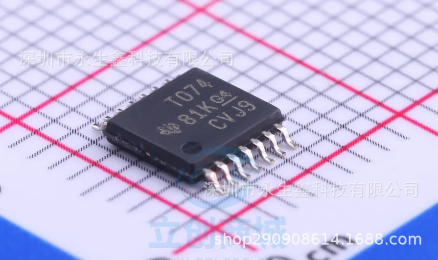 TL074CPWR T074 TSSOP-14