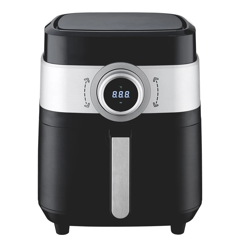 6.5L Air Fryer Stainless Steel Liner Health Electric Deep Fryer Toaster Without Oil Roast Convection Oven Chicken French Fries 12l electric air fryer deep fryers oil free oven toaster visual lcd touch screen convection oven chicken air fryer