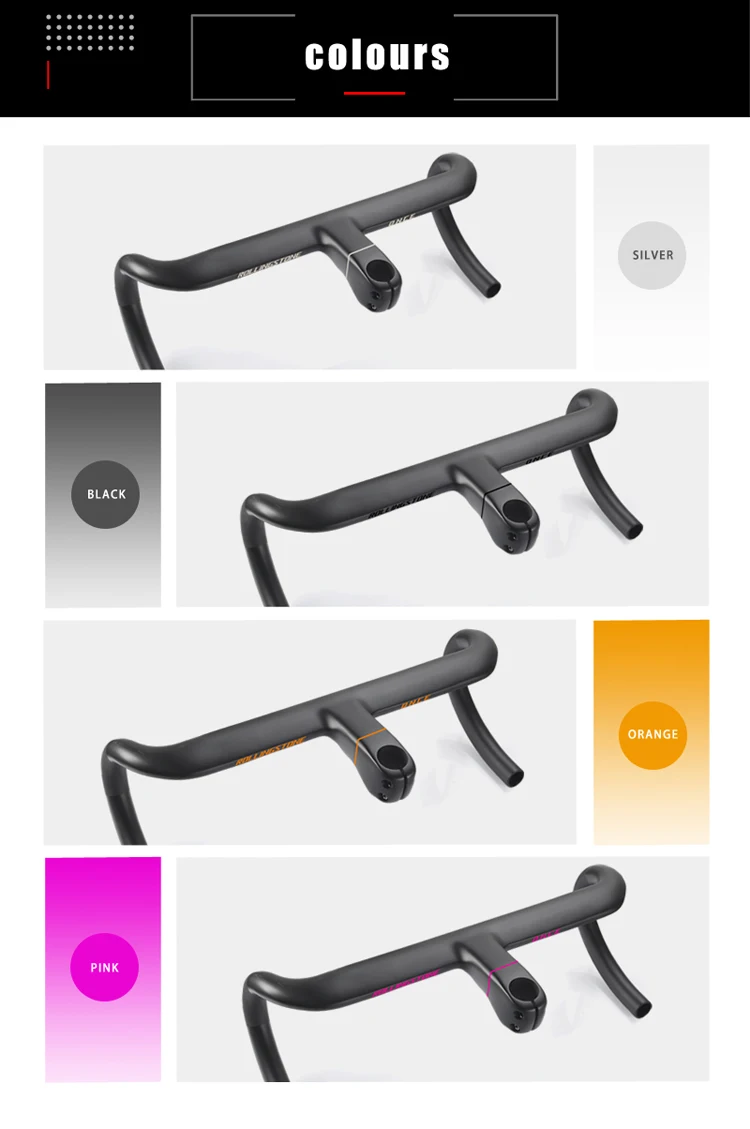 Rolling Stone Once carbon Road aero integrated stem handle bar Drop 90 мм 100 110 width39 41 42 43 см SGS|Велосипедный руль| |