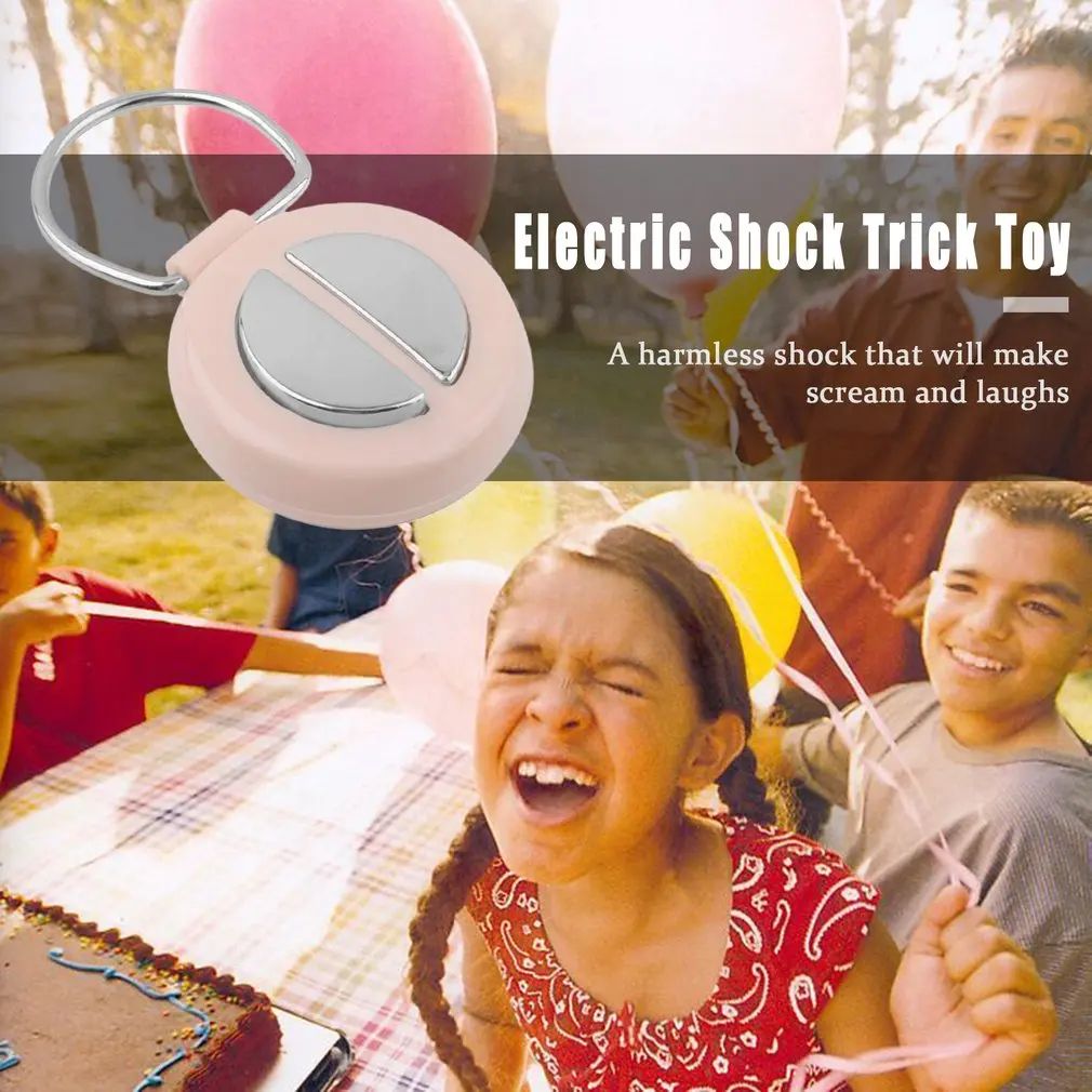 Hot! 3pcs Funny Shocking Hand Buzzer Shock Joke Toy Prank Novelty Funny Electric Buzzer New Sale