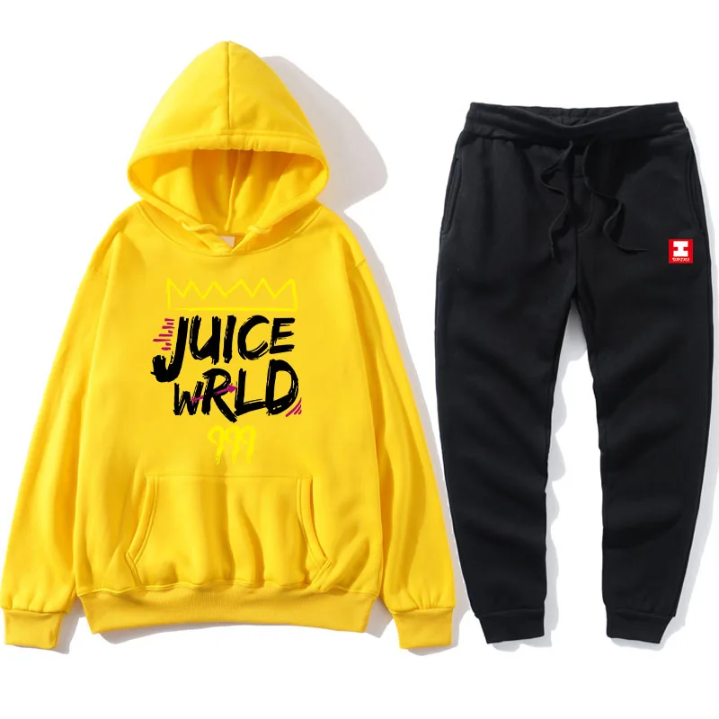 

2020 Tracksuit Men Hoodie pants Sportswear Male Suit Pullover 2 Piece Set Casual hoodie coat clothes
