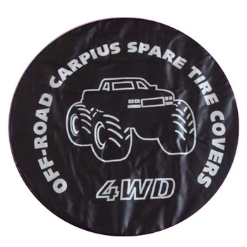 

24"-33" Inch PVC Leather Spare Wheel Tire Cover Case Bag Pouch Protector For Toyota Daihatsu Honda Suzuki Isuzu Nissan VW Taigun