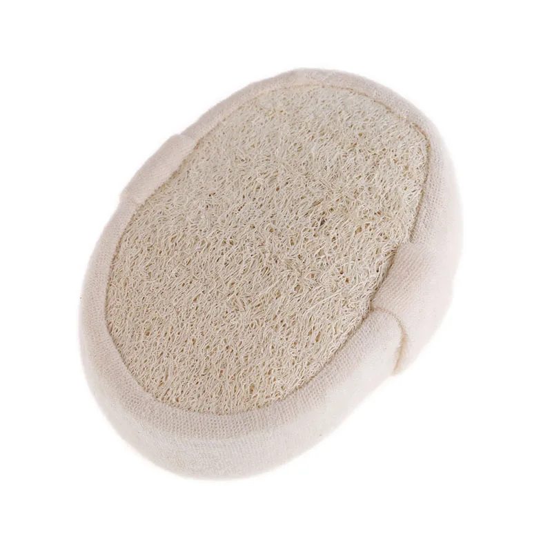 Мягкая свежая натуральная губка для душа Luffa 1 шт. Scrubber отшелушивающий Массажный