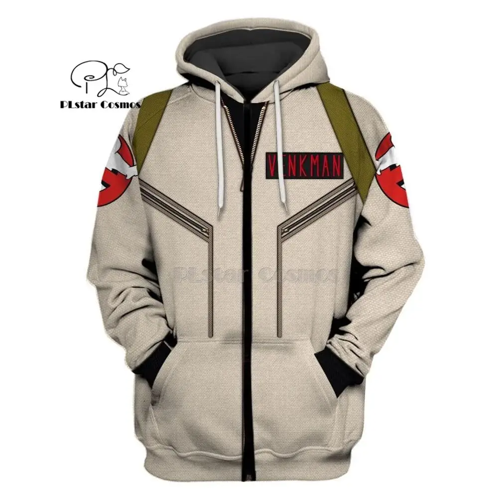  PLstar Cosmos Ghostbusters venkman hero Apparel 3d hoodies/Sweatshirt Winter autumn funny Harajuku 