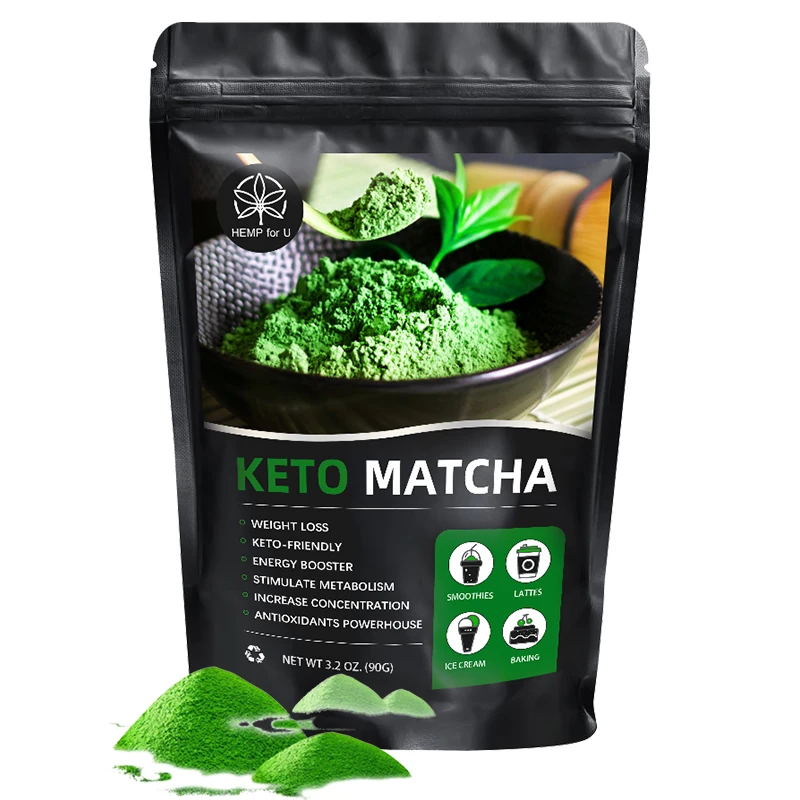 Порошок зеленого чая конопля для U органический матча эффективный Детокс потеря