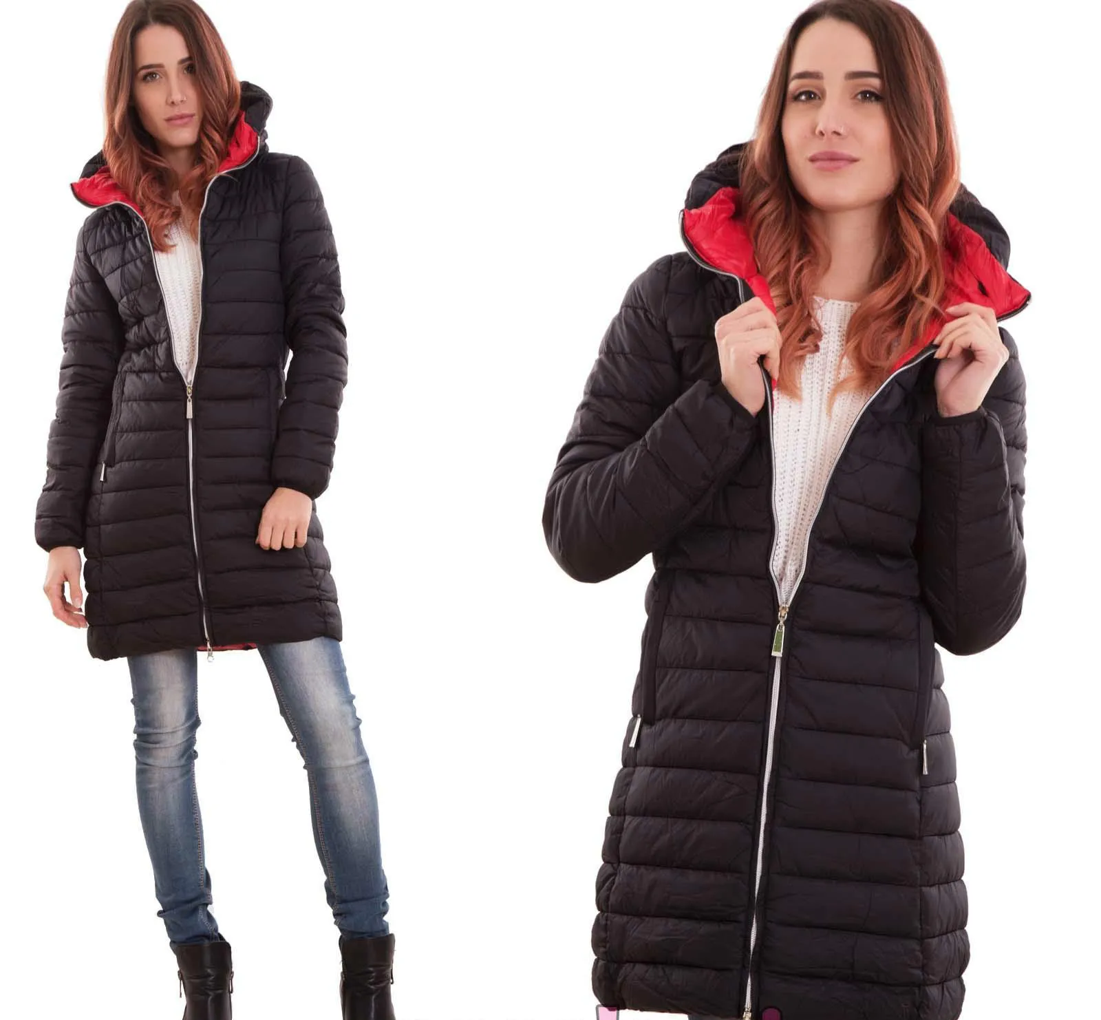 ZOGAA длинное зимнее пальто, повседневное модное пальто с капюшоном для женщин, новинка, Женское зимнее пальто, 4 цвета, куртка-пуховик, теплые парки