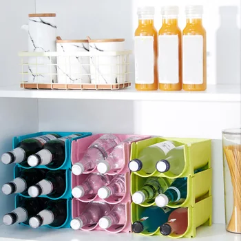 

Anti-Fall Storage Rack for Beer Cans Refrigerator Storage Rack Can Be Used for Beer Racks, Juice Racks