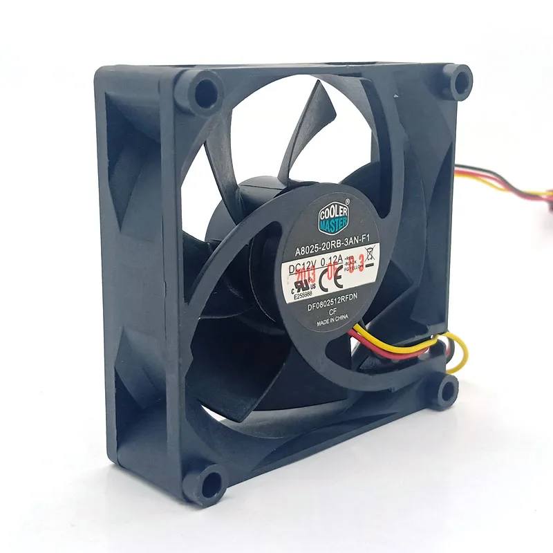 A8025-20RB-3AN-F1 A8025-35RB-4IP-F1 80 мм охлаждающий вентилятор 80x25 DC 12 В Компьютерный Вентилятор