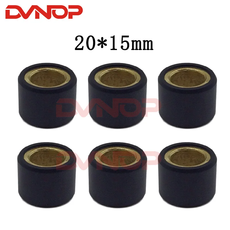 6PCS Clutch Variator Roller weight set 20x15mm 14g for CH125 CH150 CF150 SH125 SH150 PCX 150 B&ampW DINK KEEWAY OUTLOOK |