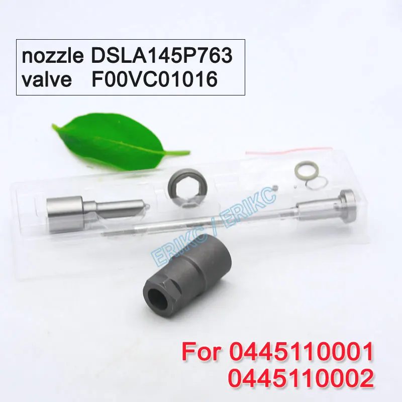 

0445110002 Diesel Fuel Injector Nozzle DSLA145P763 0433175175 Valve F00VC01016 Spare Parts For Bosch MB 6460700187 0445110001