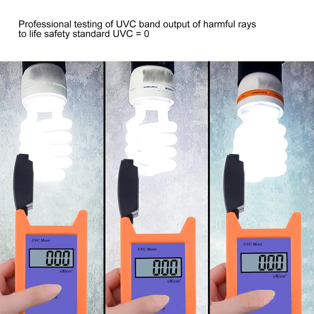 UV Radiometers RGMUVC Digital Illuminance Meter for Reptile UV