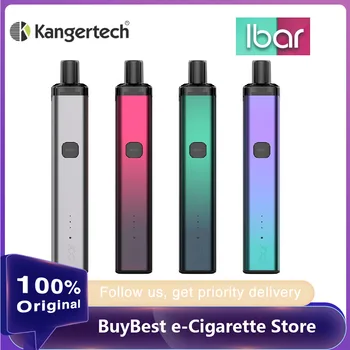 

Original KangerTech Ibar Pod Kit W/ 800mAh Inbuilt Battery & 2ml Cartridge W/ 3 Level Battery Indicator Durable & Lightweight