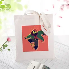 Марвел Холщовая Сумка для покупок ежедневного использования текста DIY Пользовательские печати логотипа эко многоразовая утилизация сумка