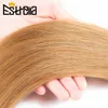 Dark Blonde Bundles Brazilian Hair Weave Bundles Straight Remy Color 27 Human Hair Bundles 100% Human Hair Extension Estrella ► Photo 3/6