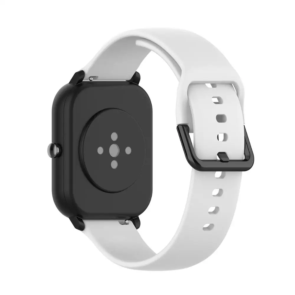 20 мм Красочные Мягкие силиконовые часы ремешок для Xiaomi Huami Amazfit GTS Смарт часы для Huami Amazfit Bip браслет аксессуары