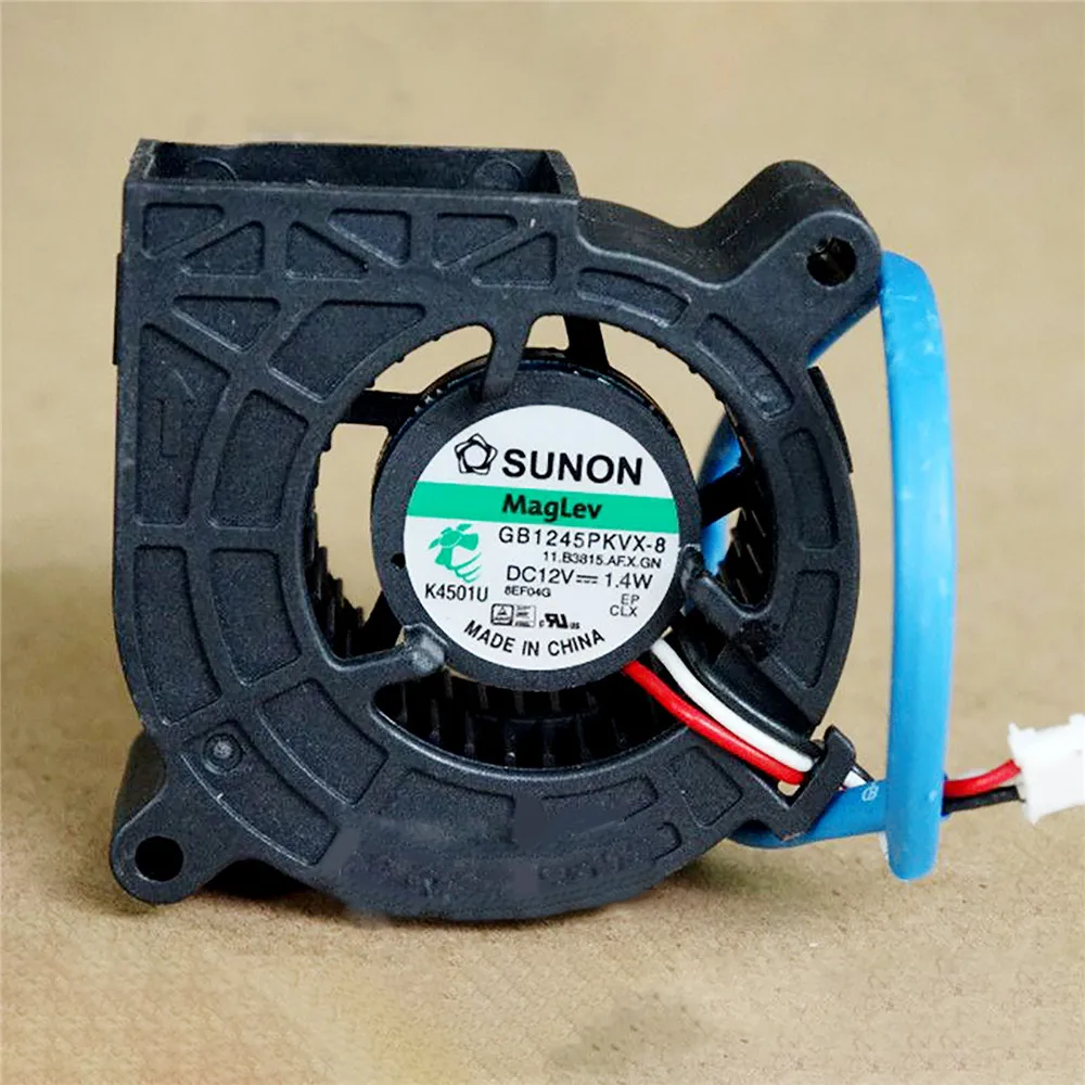 

Projector Turbo Blowers Fan Cooling Fan Cooler for SUNON 4520 Projector Cooler 1.2W 1.4W 3300 RPM GB1245PKVX-8