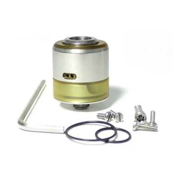 

sxk Le Turbo rda vape 22mm Rebuildable Drops Adjustable e-Cigarette Atomizer Tank fit 510 thread mech mod