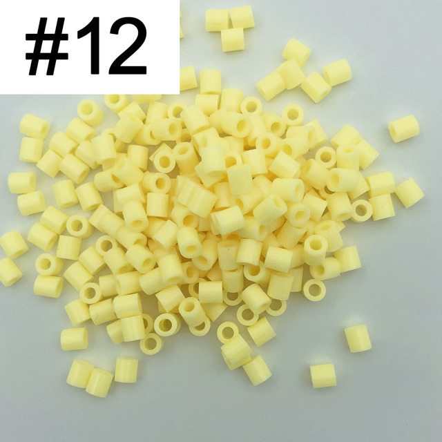 / 1000pcs perler PUPUKOU  fuse beads Pearly Iron Beads for Kids Hama Beads Diy Puzzles High Quality Handmade Gift Toy