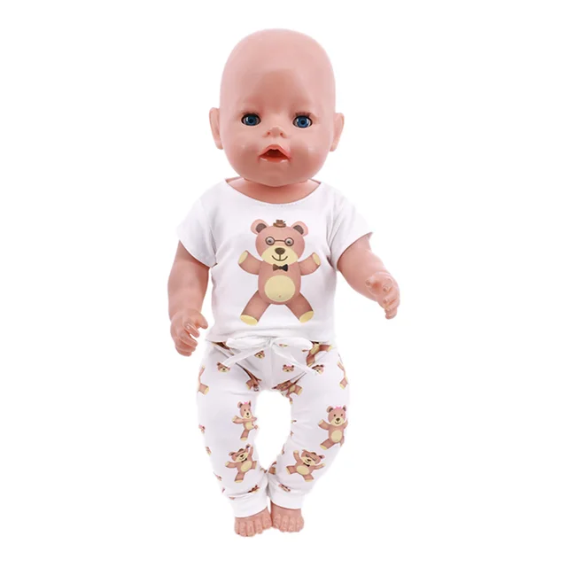  Doll Baby Clothes Unicorn Kitty Dress Fit 18 Inch American&43 CM Reborn New Born Baby Doll OG Girl Doll Russia DIY Gift`s Toy NQ1646