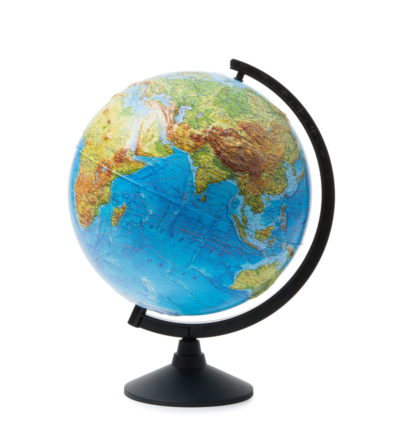 Globe Earth relief physical D = 32 cm without illumination k013200219 | Канцтовары для офиса и дома