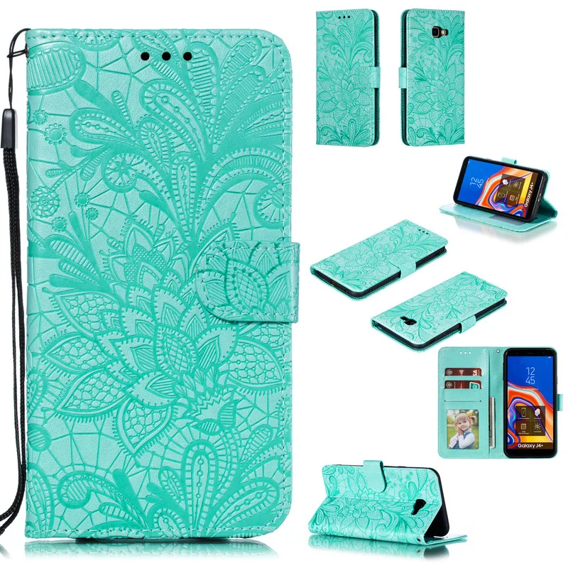 

Leather Wallet Stand for Samsung Galaxy J4 case Anti-fall Magnetic for Samsung Galaxy J4 Plus case for Galaxy J4Prime 2018 cover