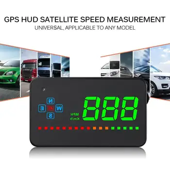 

Car Auto Display Electronic HUD Windshield Projector Car Display Windshield Projector GPS HD Satellite Signal Light