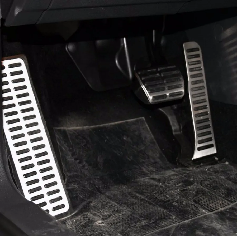 Нержавеющая сталь автоматический/ручной DSG AT/MT педаль включает в себя подножка+ тормоз+ педаль газа для Volkswagen VW Passat B6 B7 CC