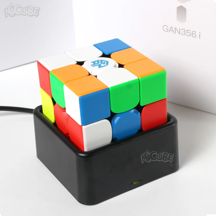 GAN356 i Magnetic Magic Speed Cube 3x3x3 GAN356i Cube Station App GAN 356i Magnets Online Competition Cubes GAN 356