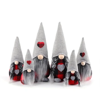 

Christmas Lattice Faceless Doll/XMAS Decor/Hot-selling Window Ornaments/Home Dressing/Festival Atmosphere Scene Dress Up