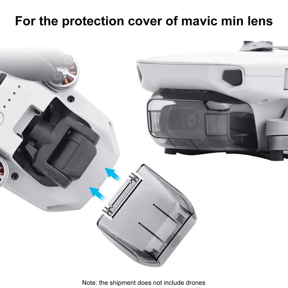 Пылезащитная бленда для объектива Защитная крышка быстросъемная Крышка для камеры защита для DJI Mavic Mini Drone аксессуары