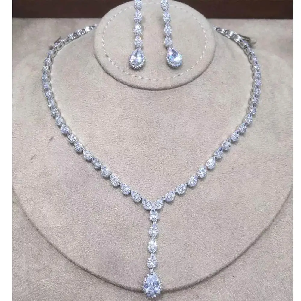 HIBRIDE новые круглые серьги AAA кубические Серги-Обручи из циркония серьги белого цвета для женщин вечерние подарочные букле d'oreille E-544
