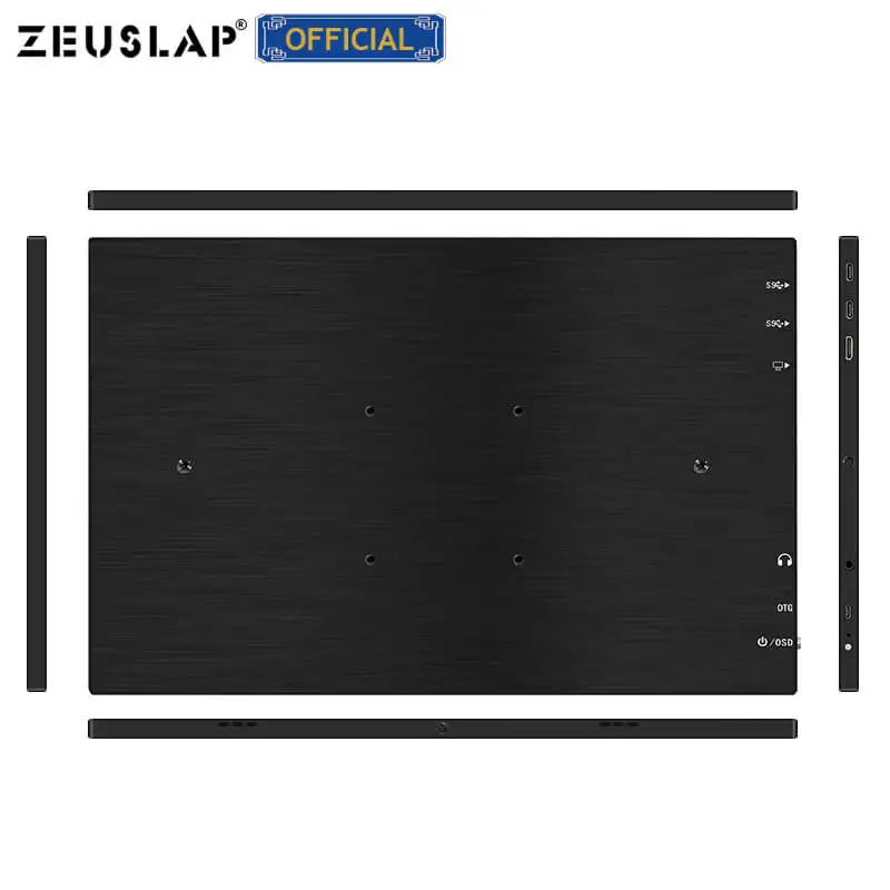ZEUSLAP Ultra FHD 4K IPS экран 10 точек касания портативный монитор для Tiktok Camgirl живых шоу или
