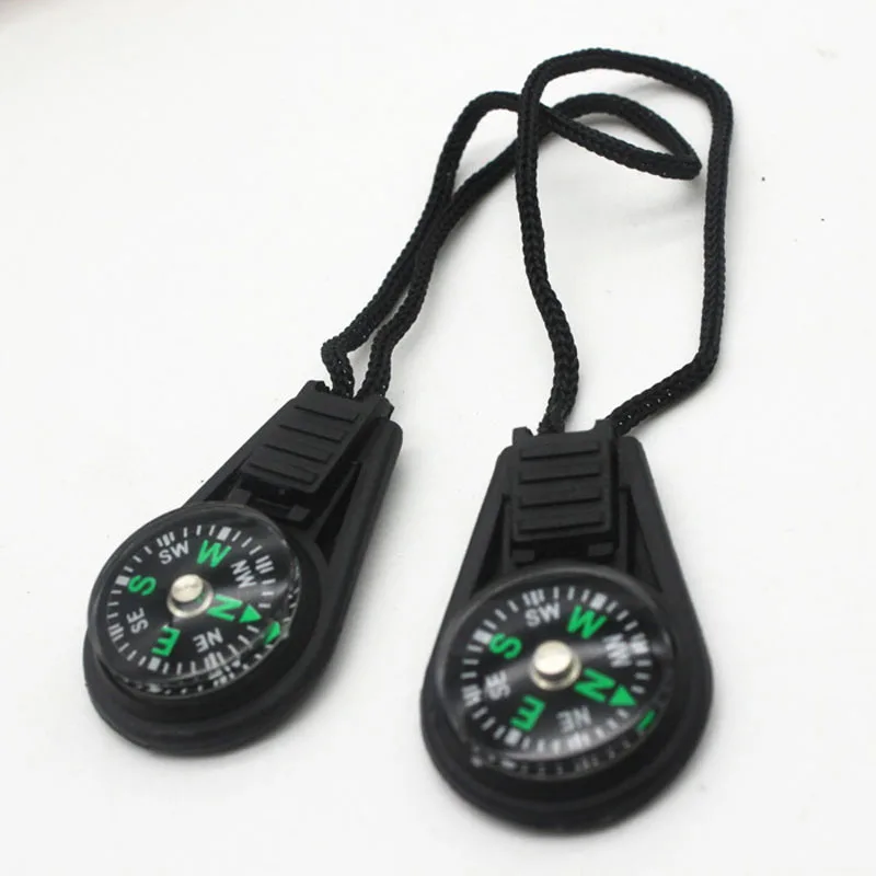 

Mini Compass Survival Kit with Keychain for Outdoor Camping Hiking Hunting FDX99