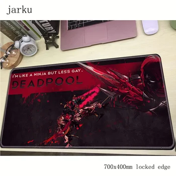 

Deadpool pad mouse large computador gamer mause pad 700x400X2MM padmouse best seller mousepad ergonomic gadget office desk mats