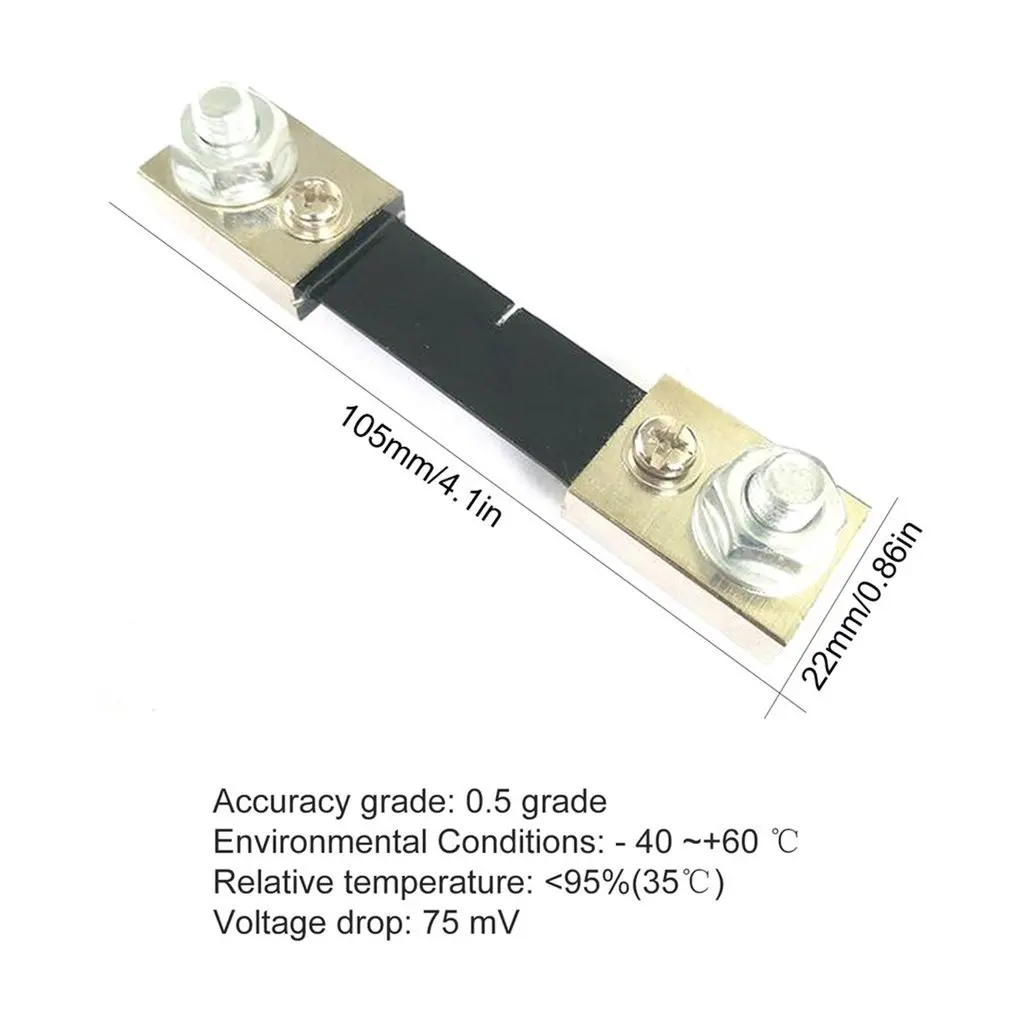 FL-2 50A/100A/200A 75MV DC токовая шунтирующая резисторная панель для цифрового амперметра Амперметр КЛАСС 0,5 токовый шунтирующий резистор