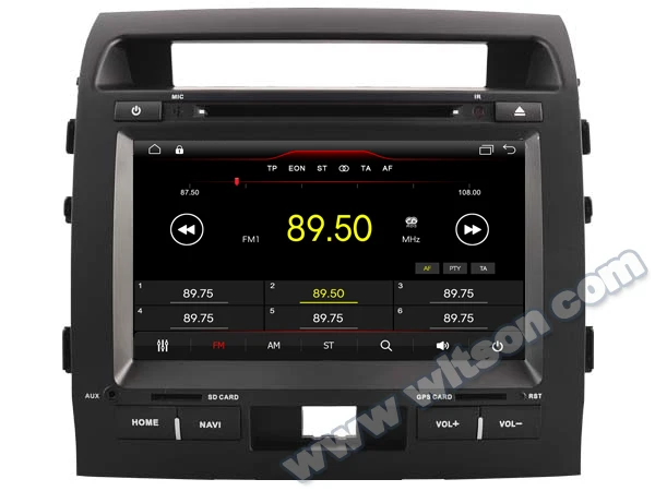 9&quot Android 10 OS Car DVD Multimedia GPS Radio for Toyota Land Cruiser J200 2008-2014 with Play / Auto Support | Автомобили и