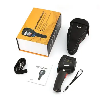 

IR Digital Thermal Imager Camera 2.4inch Handheld Infrared Thermometer 220x160 Resolution with 4G SD Card YK-04 LESHP