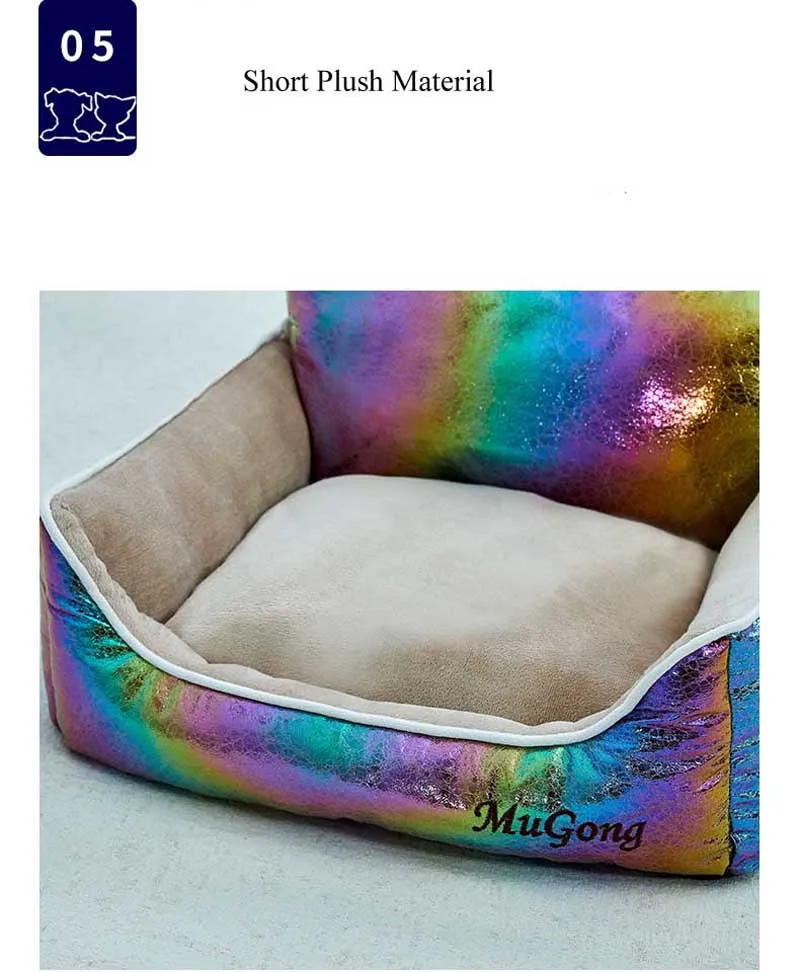Dogs Bed For Small Medium Large Dogs Pet House Kennel Waterproof Non Slip Bottom Soft Warm House Cat Dog Bed
