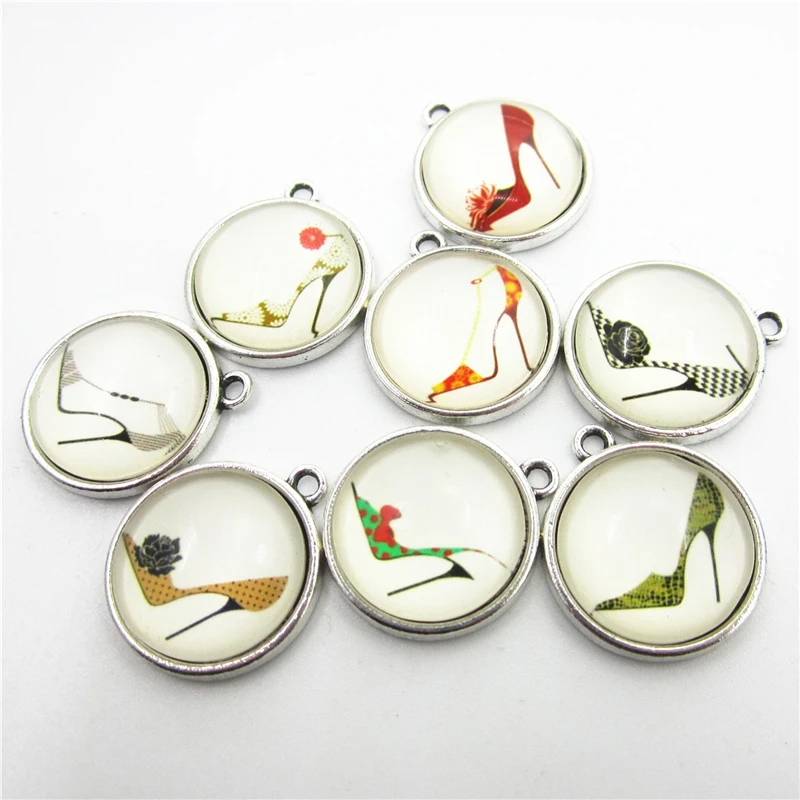 Подвески для браслетов на высоком каблуке ожерелье ювелирные аксессуары 10 шт. |