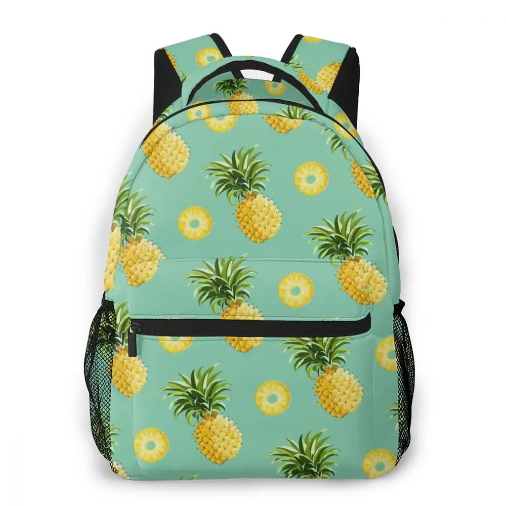 Pineapple backpacks for school Clearance
