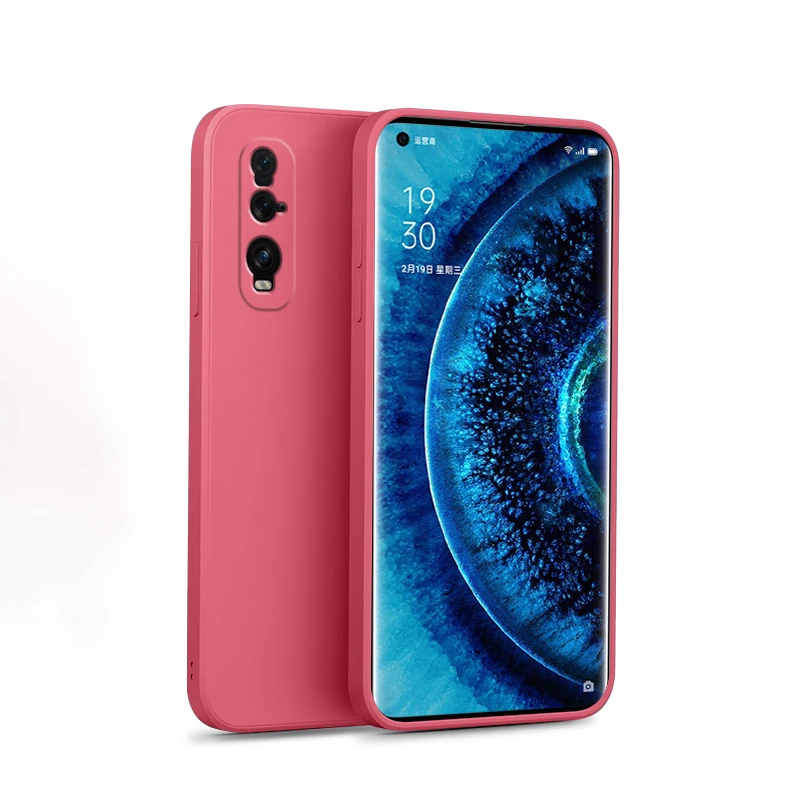 Enhanced Silicone Case with Camera Protection - Stylish Square Design and Cute Back Cover