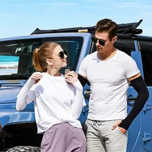 Вискозная Солнцезащитная манжета Мужская женская летняя для верховой езды охлаждающая рукав для путешествий на открытом воздухе спортивная рука студенческий стиль комфортное дыхание