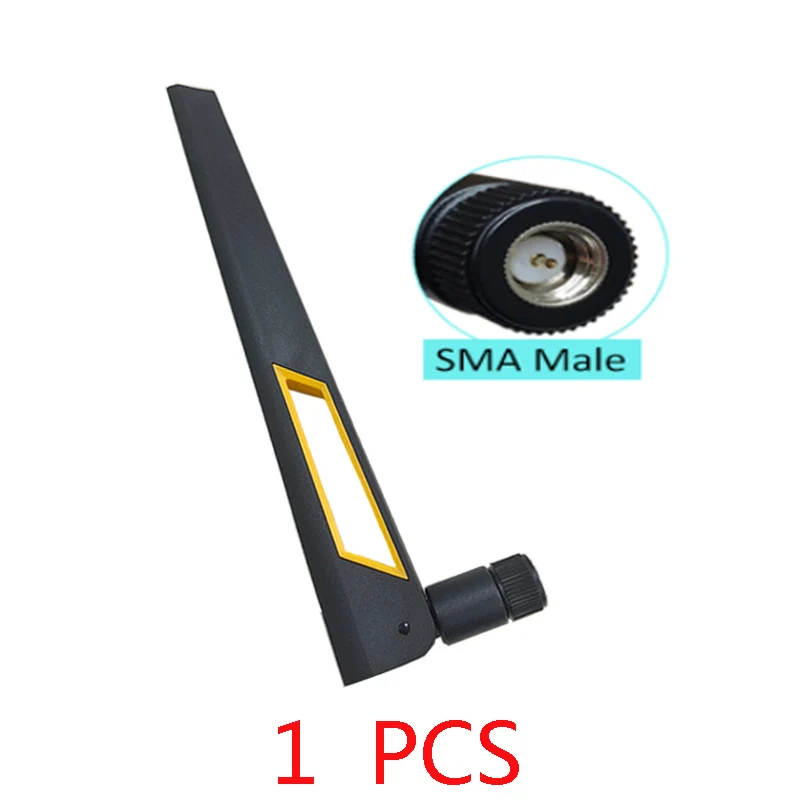 2.4GHz 5.8Ghz Antenna real 8dBi RP-SMA SMA MALE Connector Dual Band wifi Antena 2.4G 5.8G SMA female wireless router 2.4 5.8 ghz best antenna for bobcat miner Communications Antennas