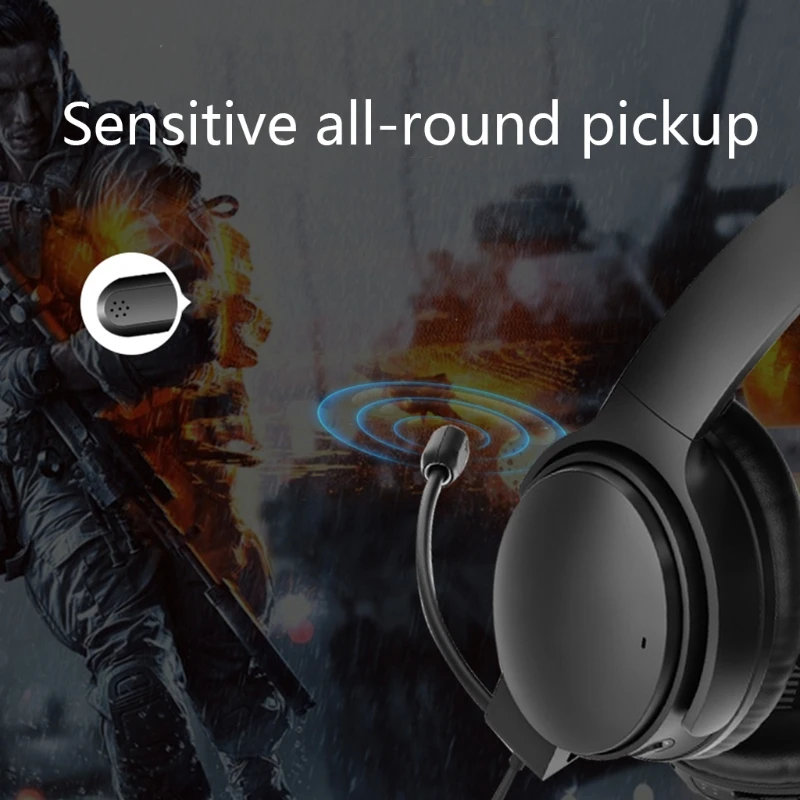 New Gaming Headset Accessories Microphone Mic 3.5mm Plug for BOSE QC35 QC35II New