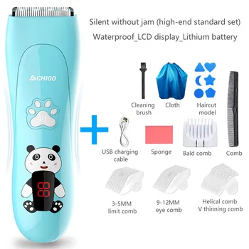 

Baby Hair Trimmer Hair Clipper USB Electric Baby Hair Clippers Child Safe Quiet Trimmer Silent Cutting Machine Hot Body Washing