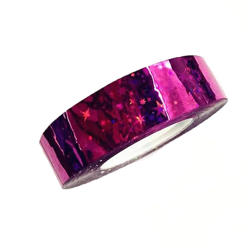 Rhythmic Gymnastics Decoration Holographic Tapes Prismatic Glitter Gimnasia Ritmica Artistic Hoops Stick Fitness Accessory|Аксессуары| |