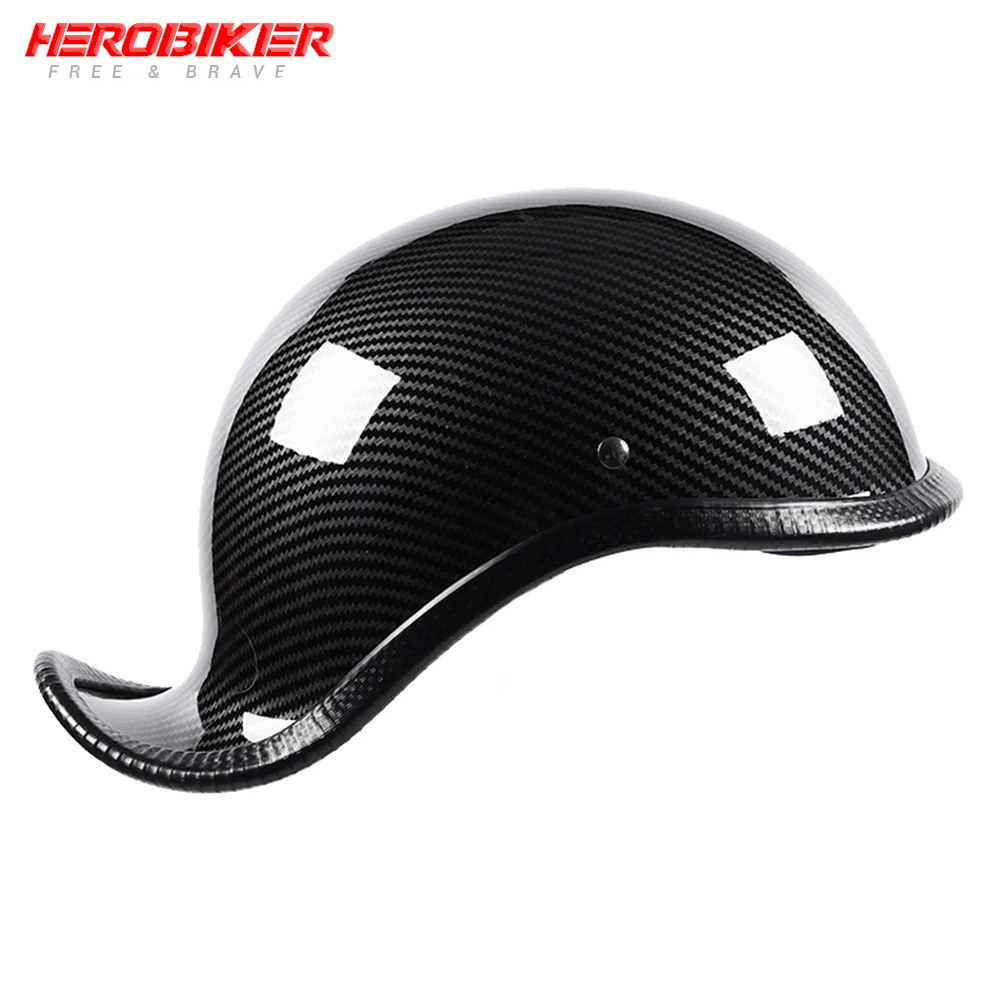 HEROBIKER мотоциклетный шлем с открытым лицом Ретро полушлем мотоциклетный шлем мотоциклетный гоночный внедорожный шлем Casco Moto Capac