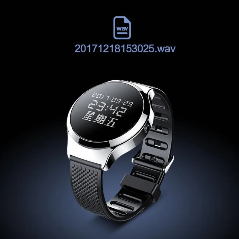 16GB Digital Watch Voice Recorder with OLED Screen